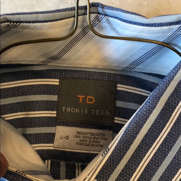 Thomas Dean Dress Shirt - Picture 4 of 4